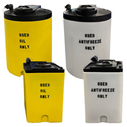 Waste Oil and Anti-Freeze Tanks