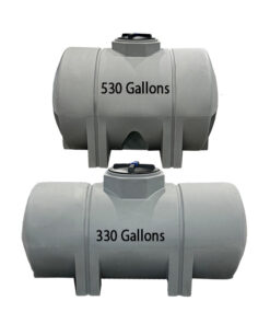 ProChem® Horizontal Leg Tanks 330 gal and 530 gal in Gray