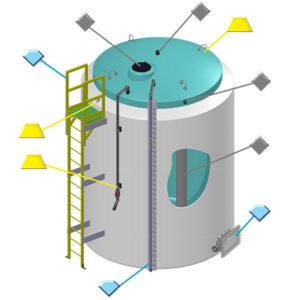 Value-Pak Double Wall Tank Showing All Features