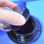 2" Spin Weld Fitting on Gemini Dual Containment® Tank